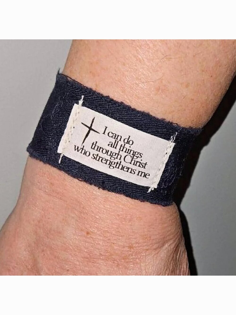Christian Religious Bracelet Cuff Christ Faith Spiritual Inspirational Jewelry